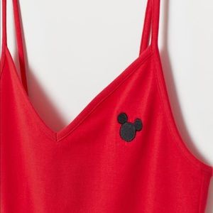Disney micky mouse red bodysuit